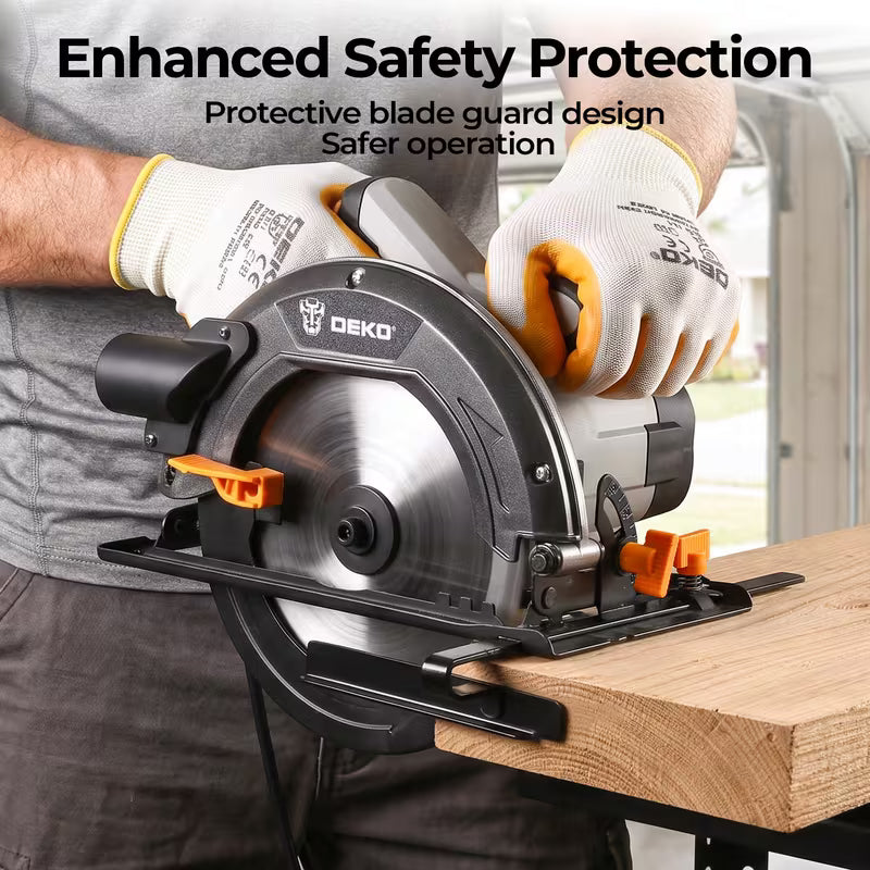 DEKO 7-1/4" Circular Saw Corded