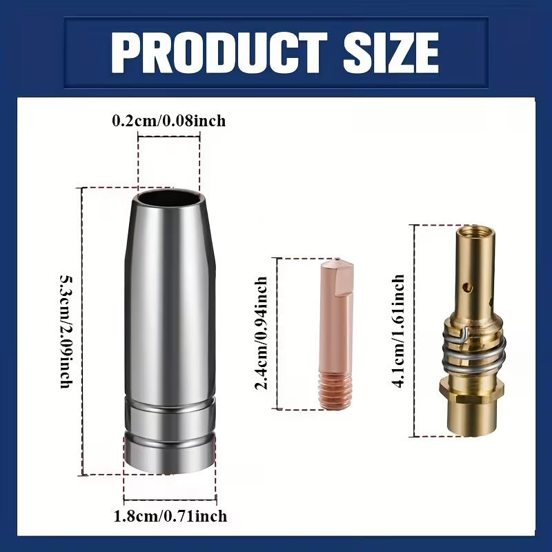 Of MB15 15AK MIG Welding Gun Kit Set