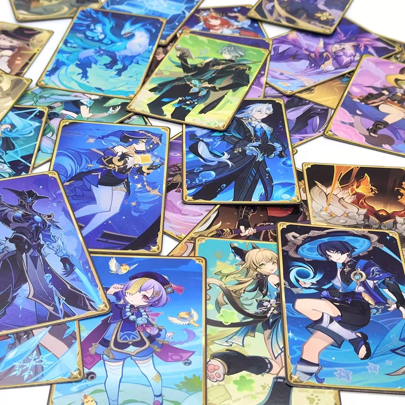 Hot Game Genius Invokation TCG Character Cards Set