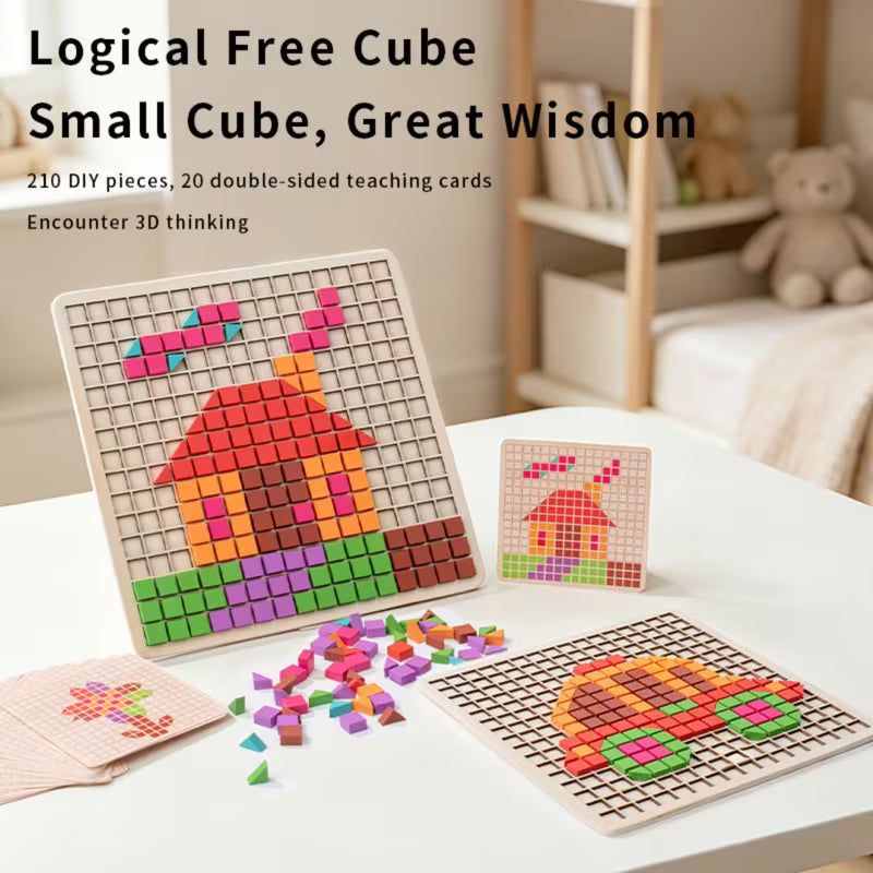 Wooden Mosaic Puzzle
