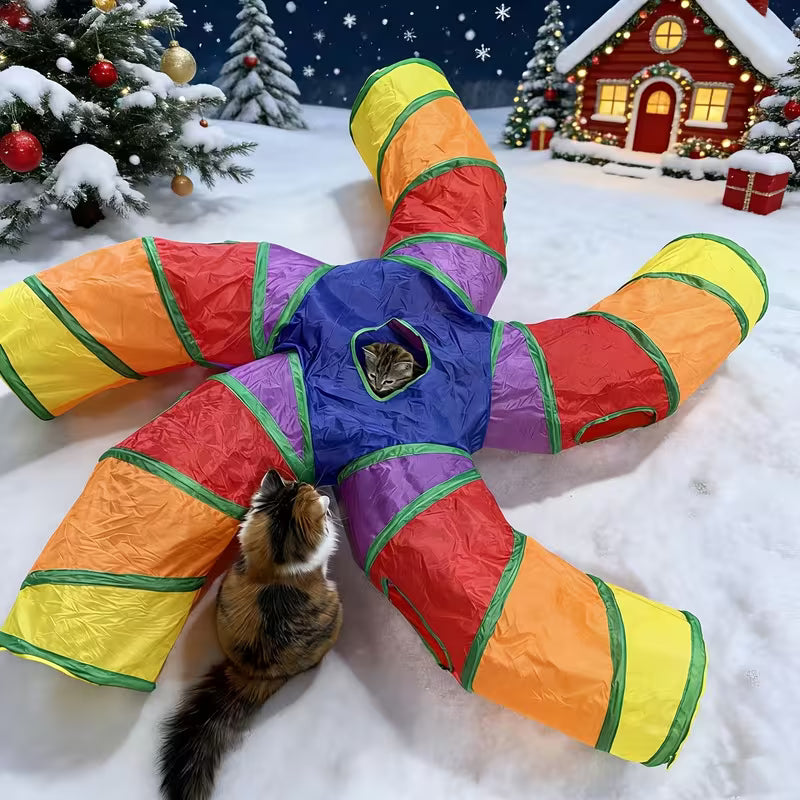 Cat Play Tunnel Toy, Polyester