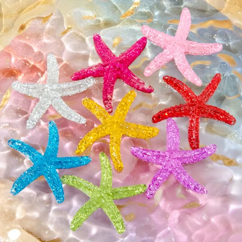 1.57inch Resin Starfish | Miniatures Set, Resin