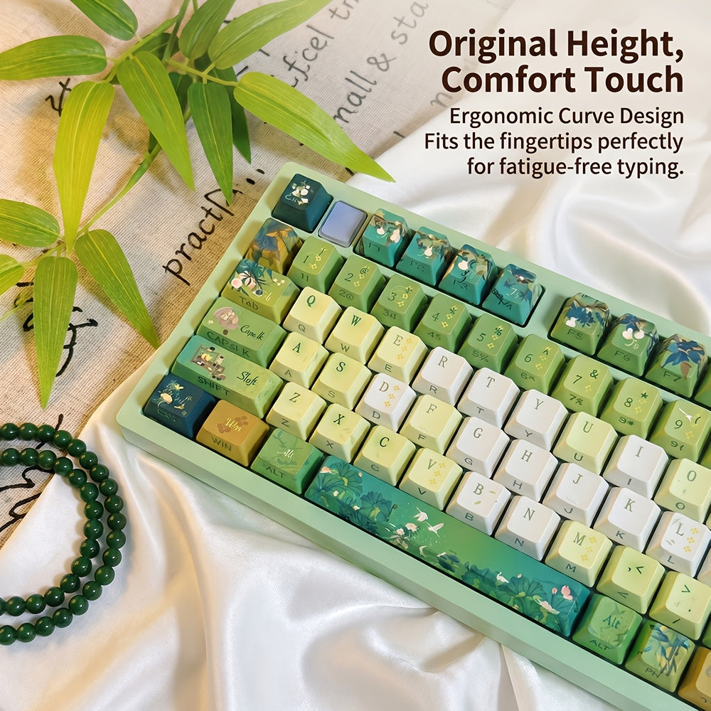 TTTSKONE 120-Key Mechanical Keyboard Keycaps