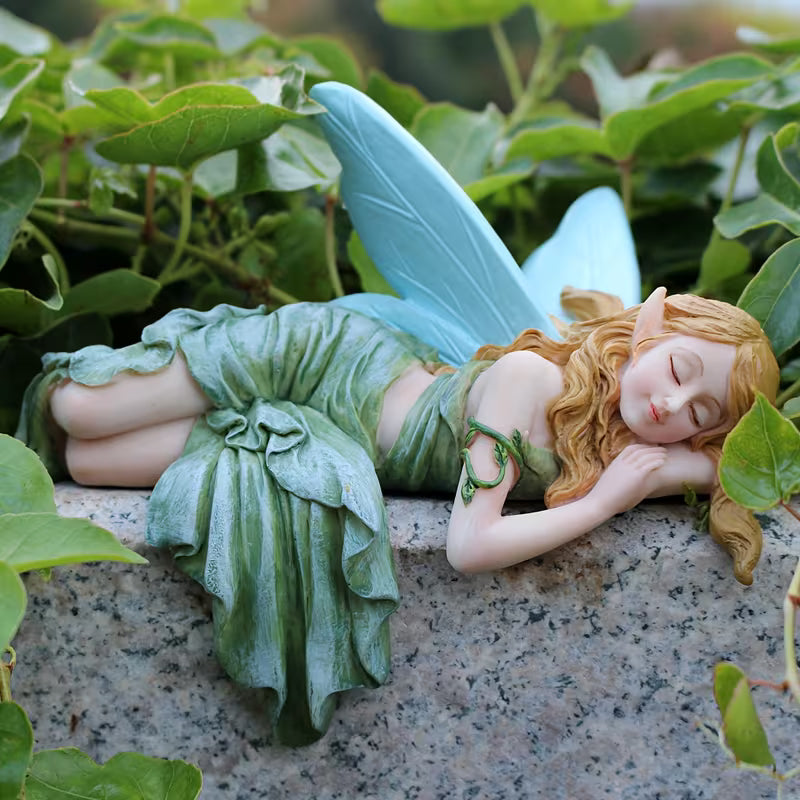 One Beautiful Sleeping Posture Fairy Flower Fairy Ornament