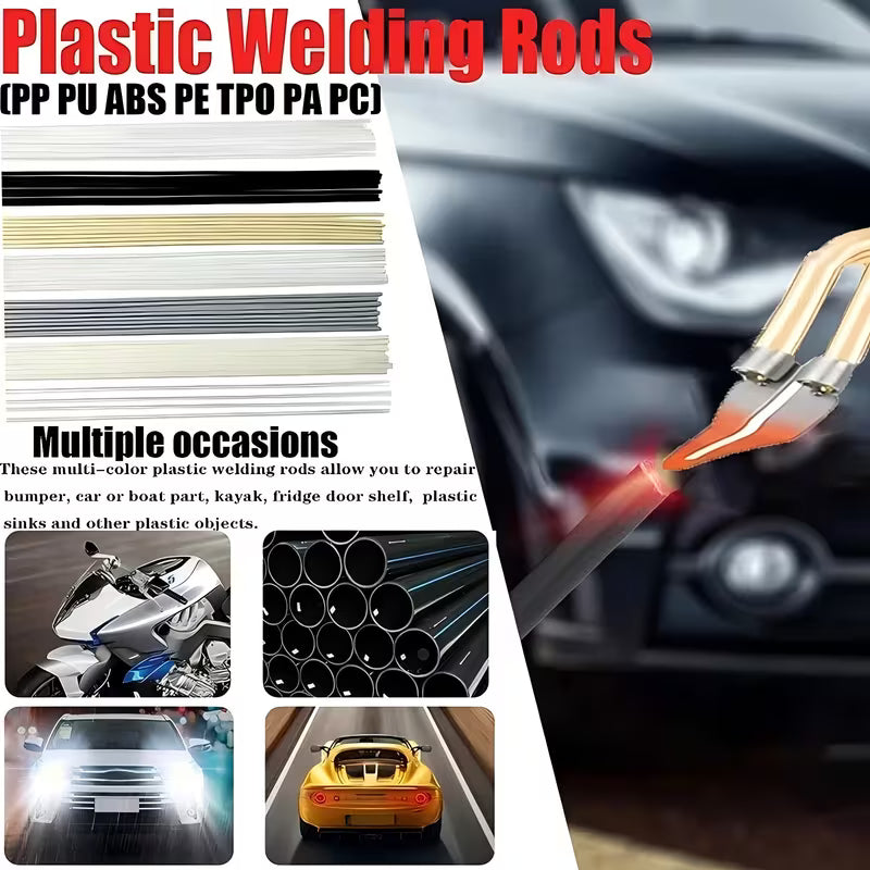 200W Automotive Plastic Repair Gun, 3in 1 Plastic Welding Gun