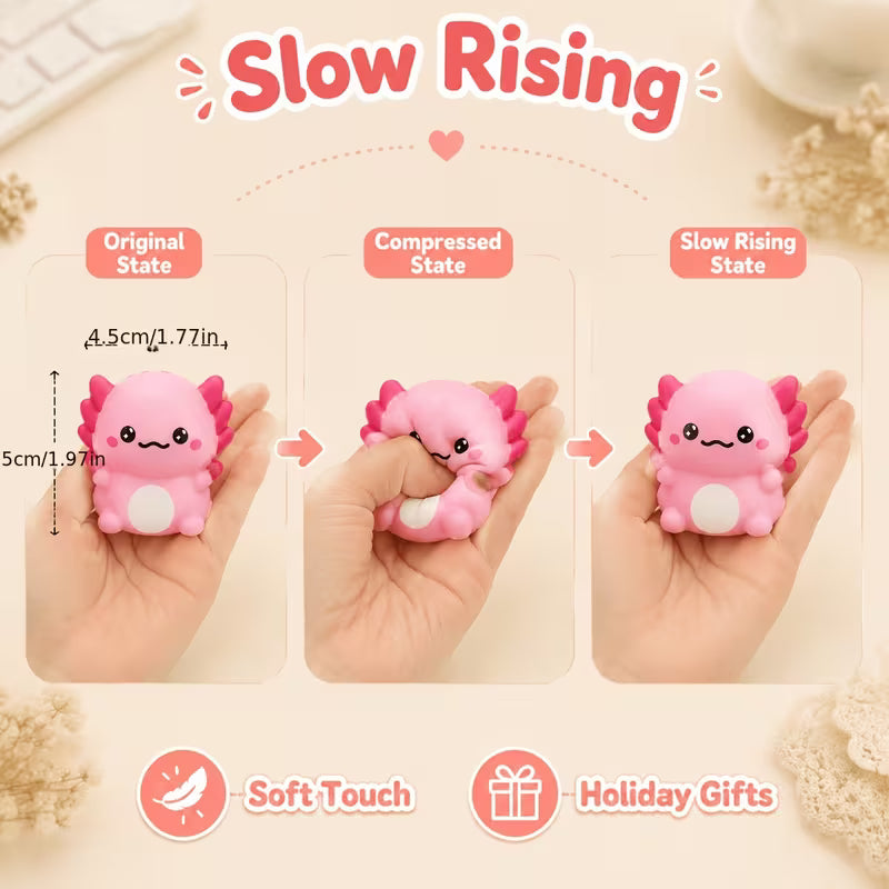 Cute Axolotl Squishy Toys