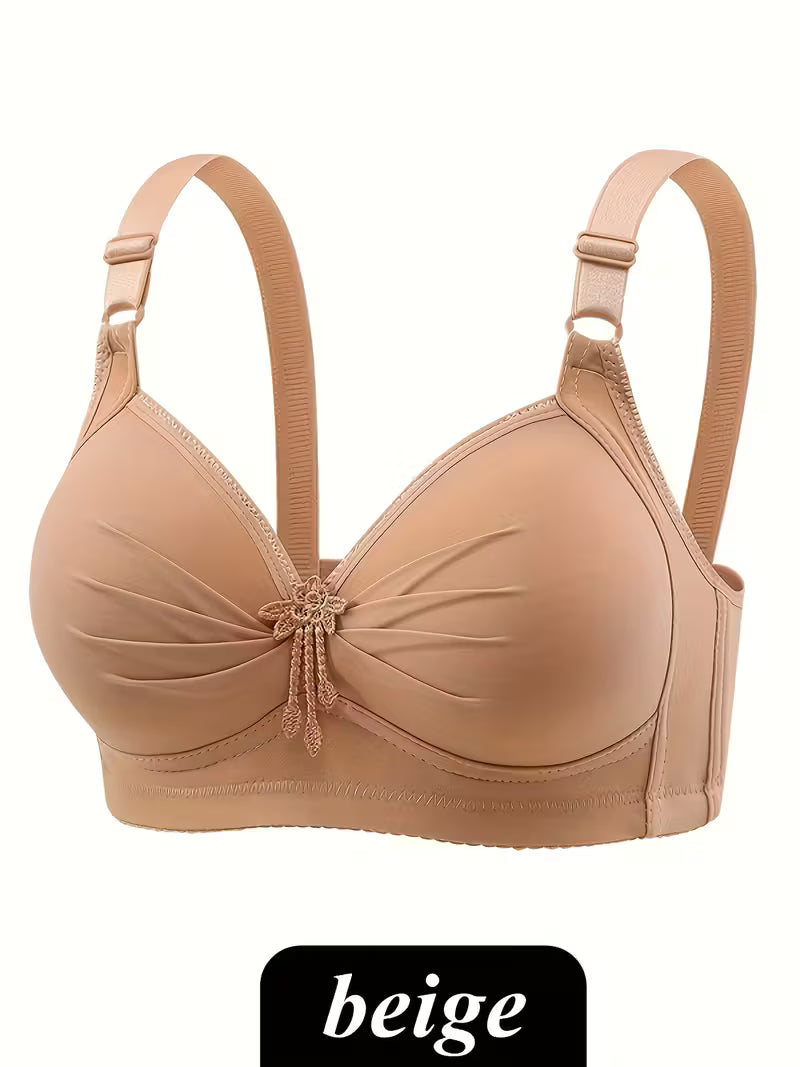 6pcs Women'S Sexy Wireless Seamless Push-Up Bra Set
