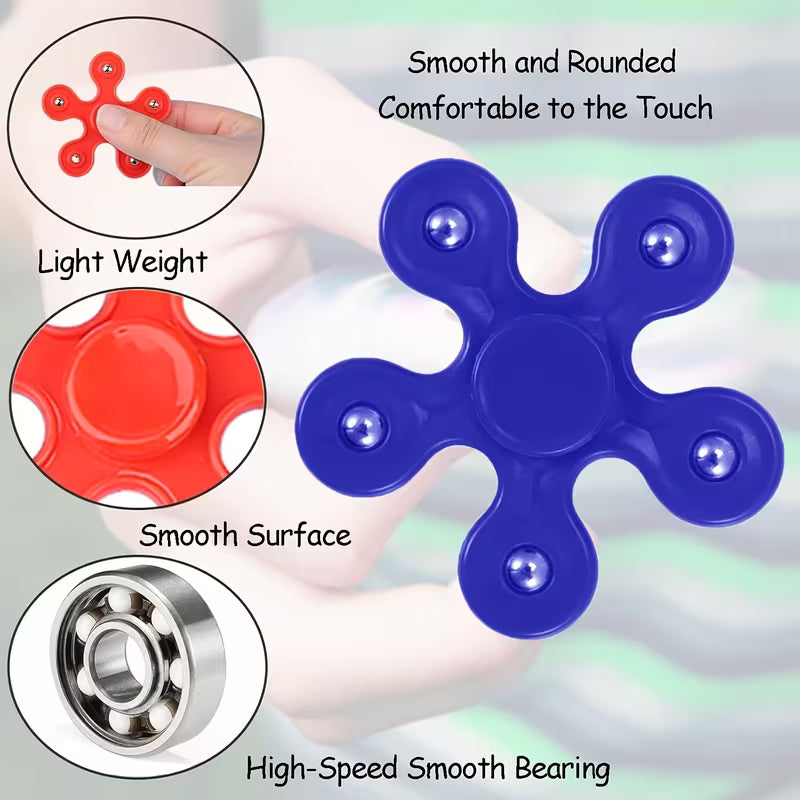 24-Piece Kids' Fidget Spinner Set Birthday Party Favors and Classroom