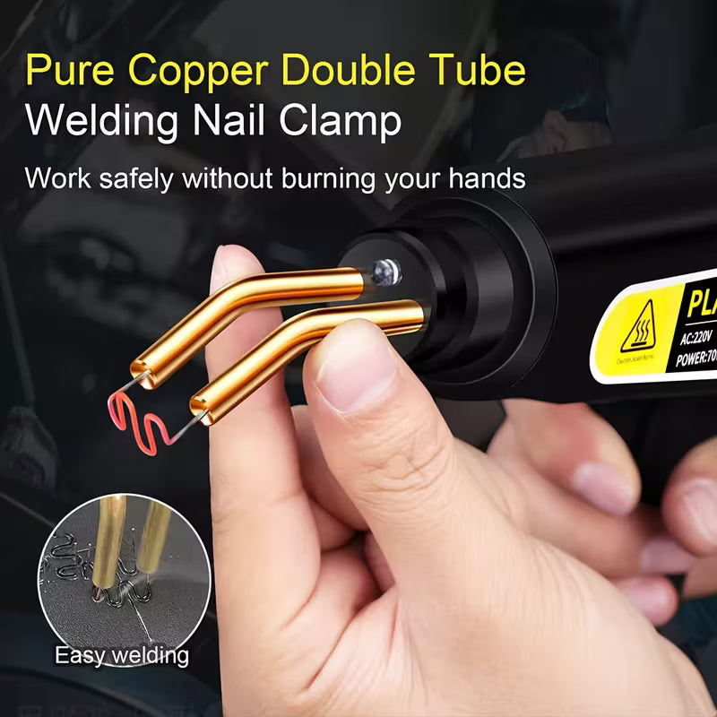 200W Automotive Plastic Repair Gun, 3in 1 Plastic Welding Gun