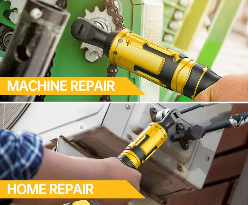 88 Ft-lb Cordless Ratchet Wrench Kit, for Dewalt 20V Max Battery