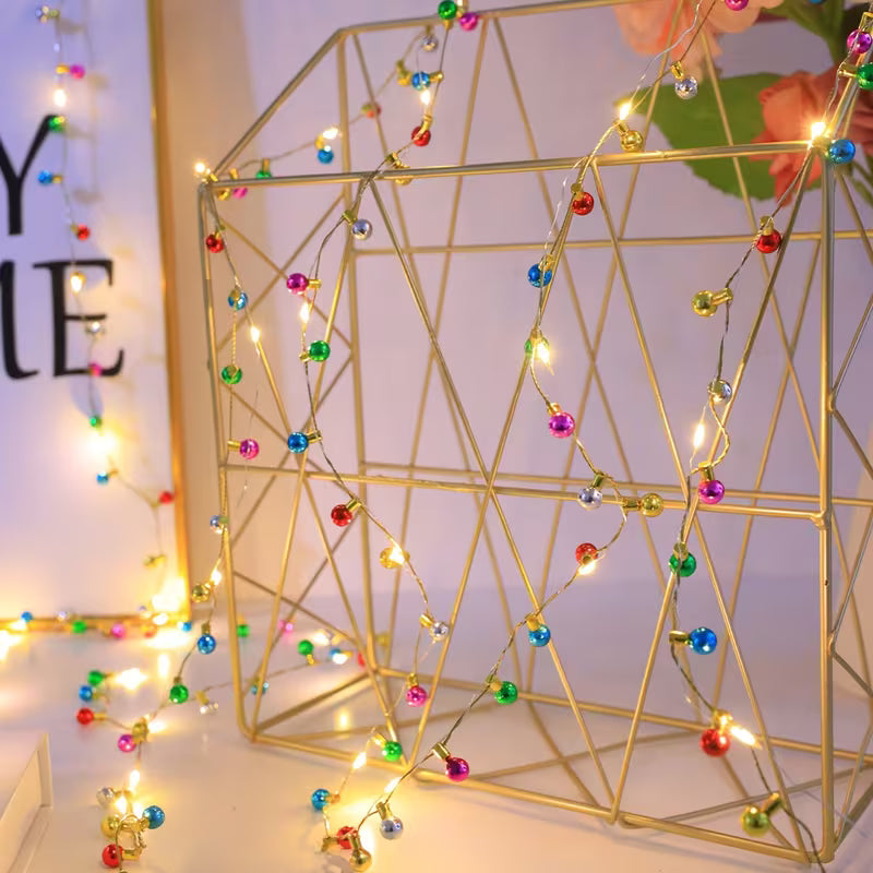 Extra-Long 78.74inch/78.74-inch LED Mini Multicolor Fairy Lights