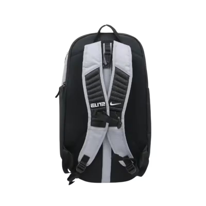 Nike-Hoops Elite Pro Basketball Backpack 'Black Silver'