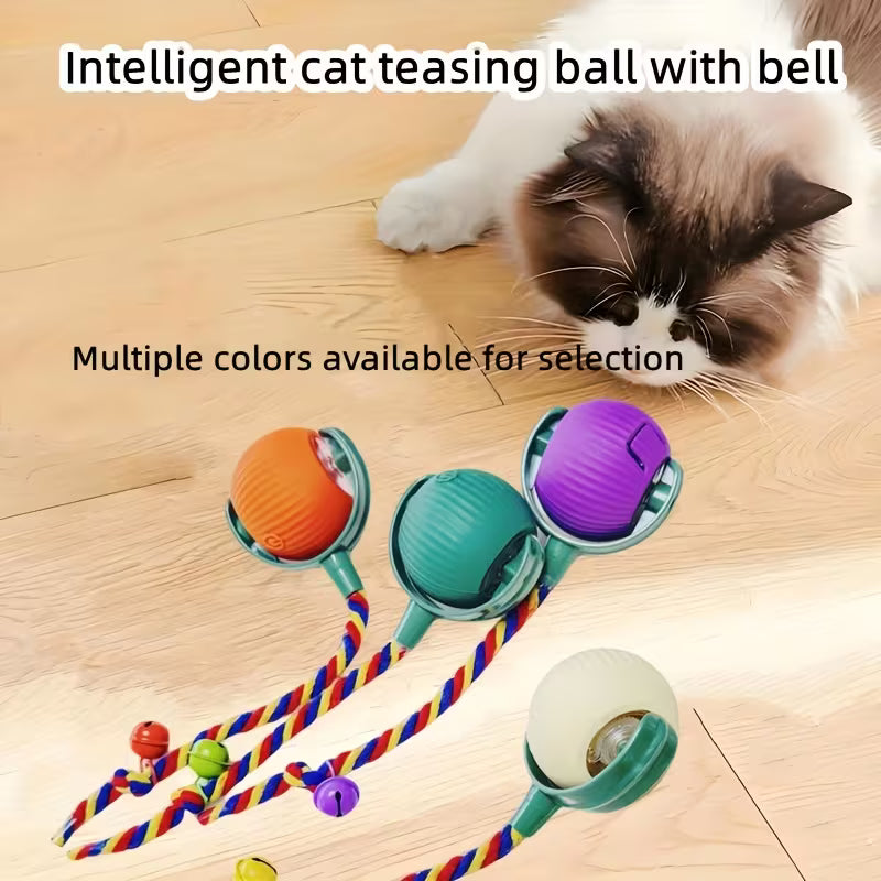 Rechargeable Cat Toy, Boredom-Relieving Ball