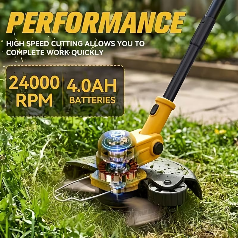 20V Cordless String Trimmer with Digital Power Display