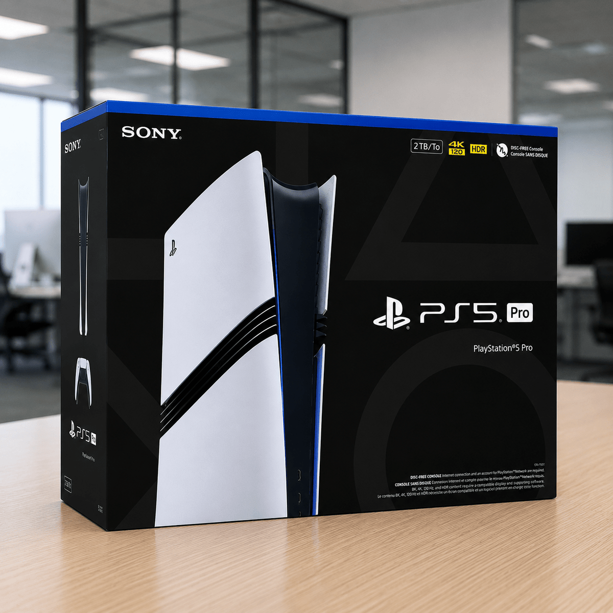 Sony PlayStation 5 Pro Console Disc Free / 2TB / White