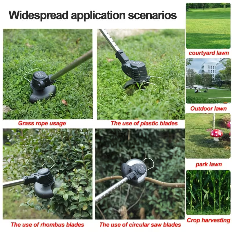 Household Portable Electric Grass Trimmer, Comes
