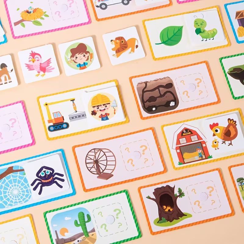 Educational Scene Recognition Matching Cards