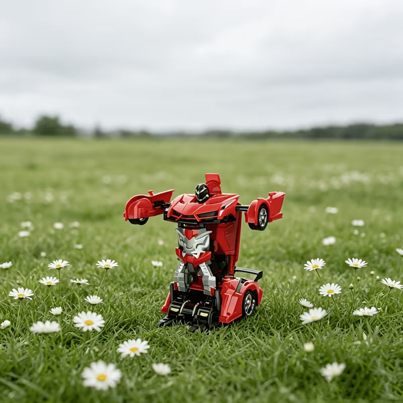 2-In-1 Transformable Supercar Robot Toy