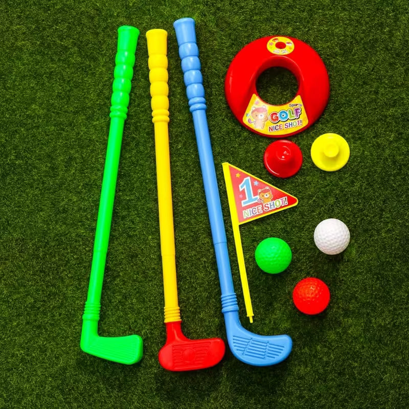 Children Golf Set: 9-Piece Kids Golf Sports Set