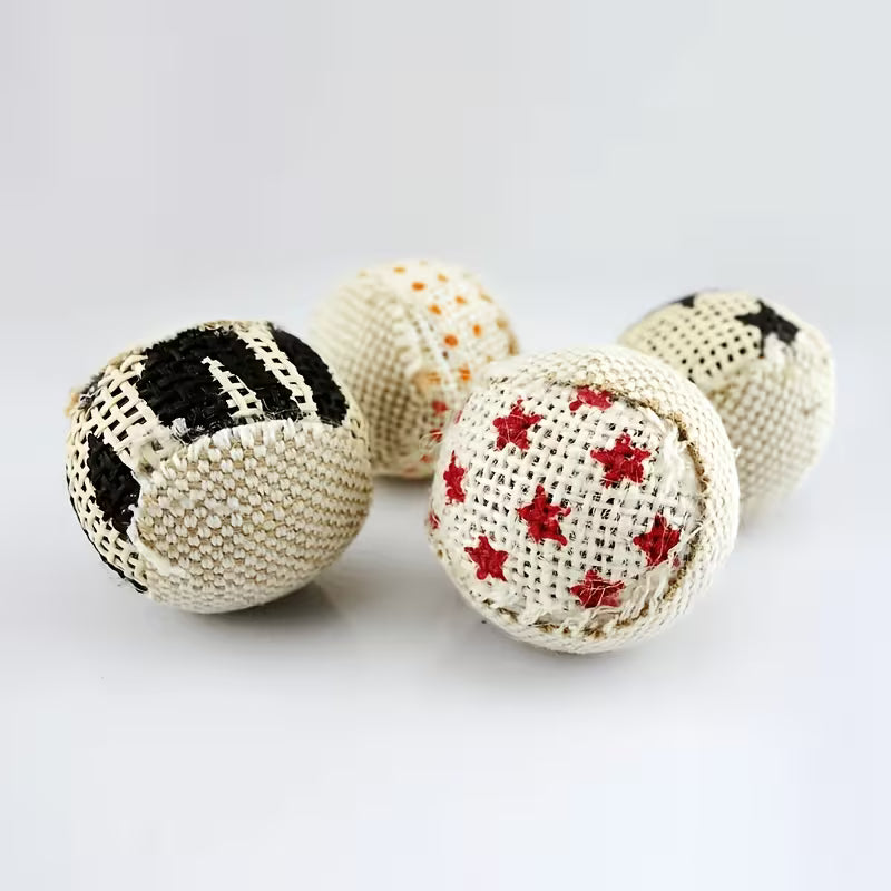 Cat Toy with Sound, Interactive Chase Ball, Random Cartoon Pattern