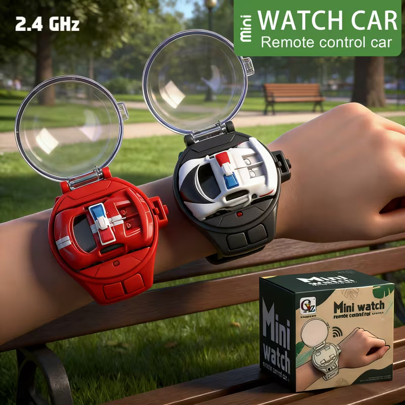 Kids Mini Wrist Watch RC Racing Car