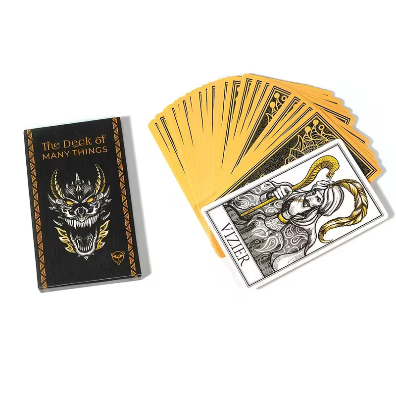 Card Deck of Many Things English Card Game