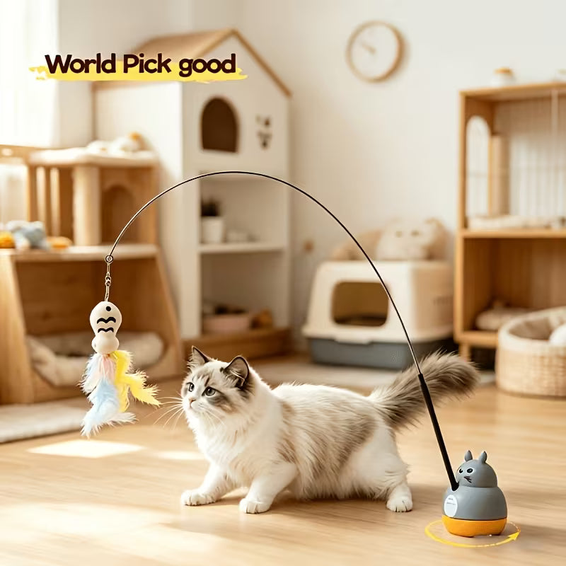 Cat Puzzle Maze Hole Toy Set, Random Color