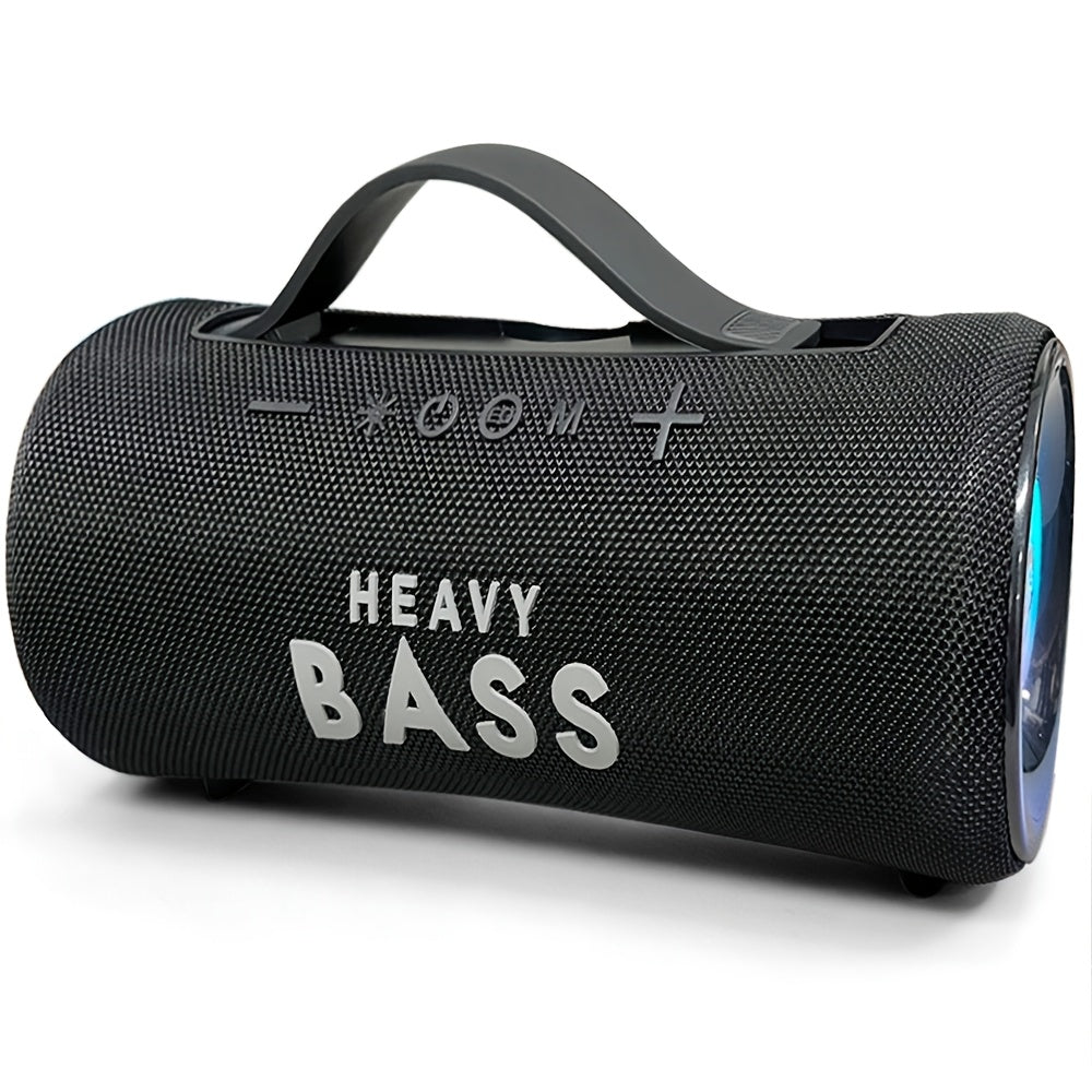 BASS-32 Party Wireless Speaker, 40W Heavy Bass Subwoofer, 360° Sound&Rgb