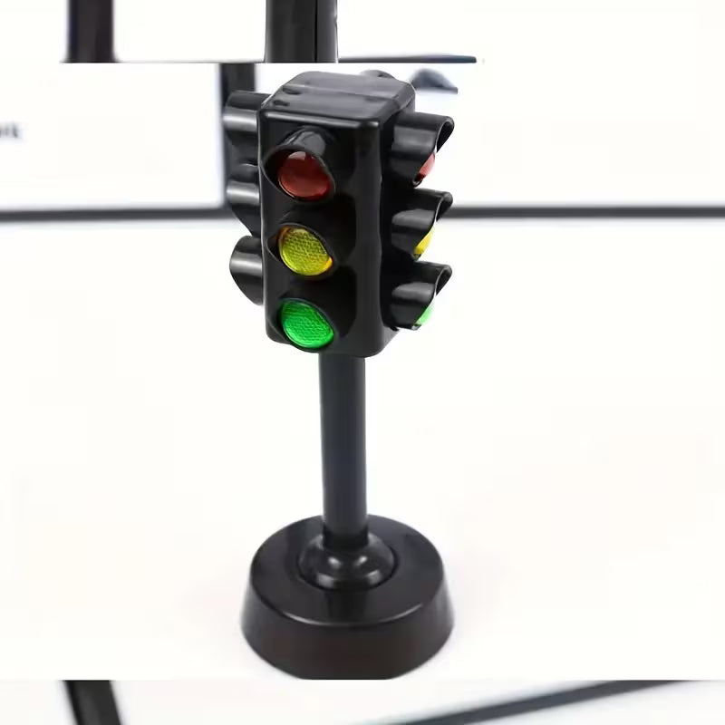 1PC Dollhouse Realistic Traffic Light Model