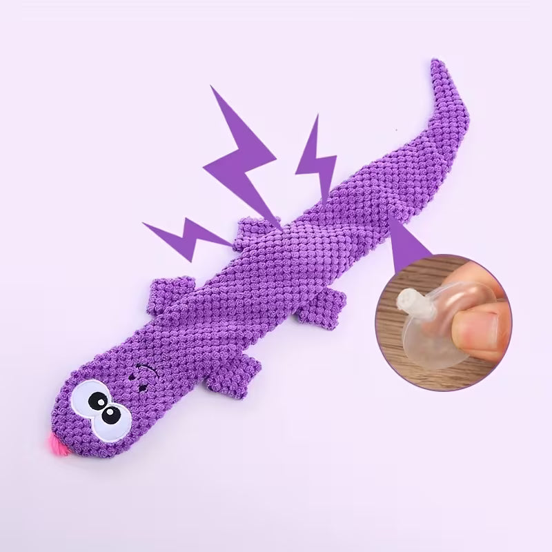 Plush Lizard Shaped Toy