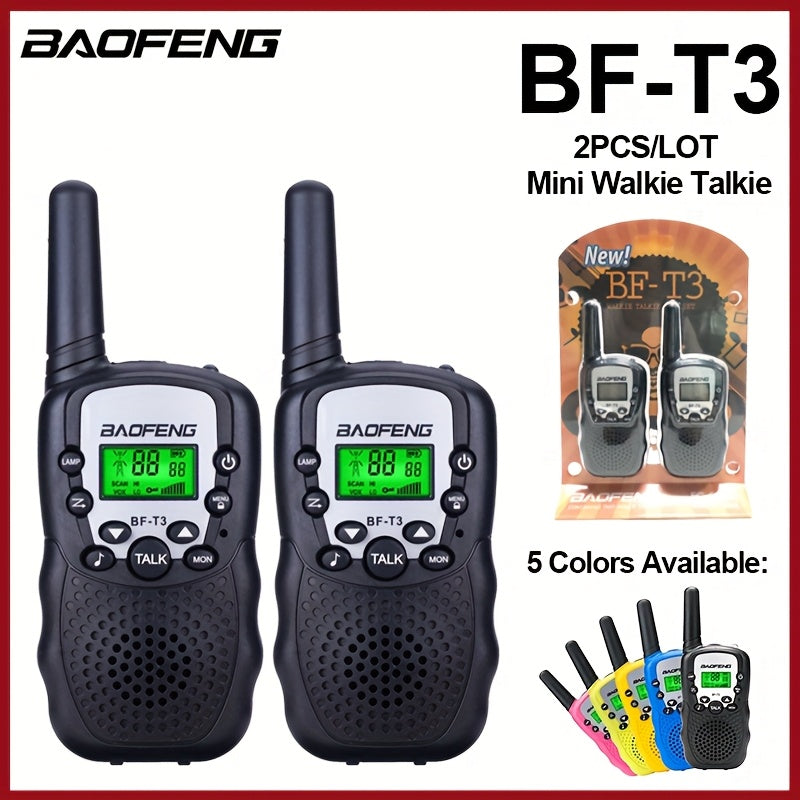 Baofeng BF-T3 Professional Two Way Radio UHF 22 Channels Long Set