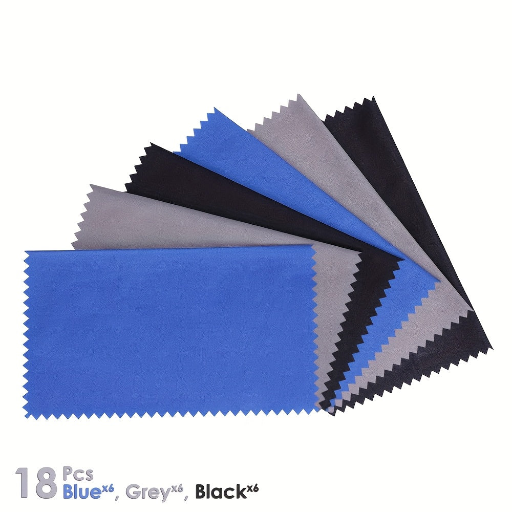 Microfiber Cleaning Cloths for Eyeglasses, Camera Lens, Cell Phones, CD