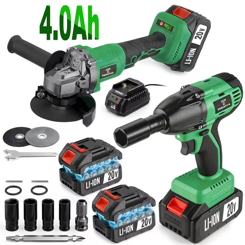 All-In-One 20V Brushless Power Tool Kit - detail 1
