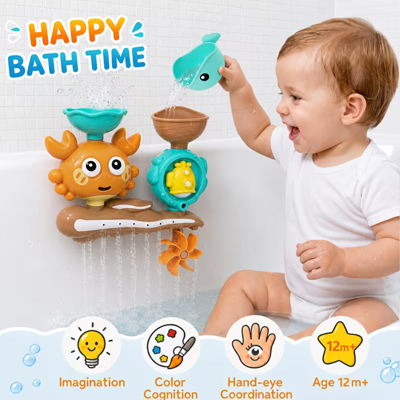 Crab Water Play Bathroom Toy