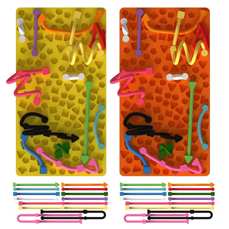 Silicone Sensory Puzzle Board