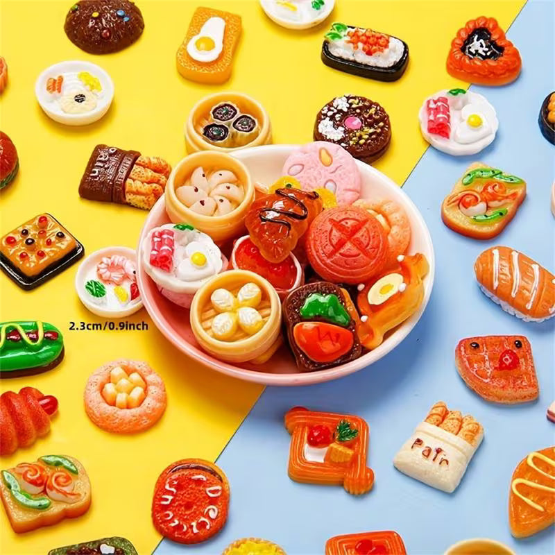 32 Mini Food Decoration Sets