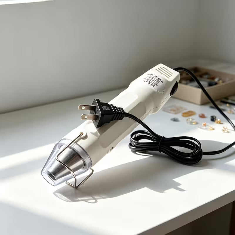 Handheld Heat Gun for Crafting, Applying Heat Shrink Film, Heat Shrink Tubing