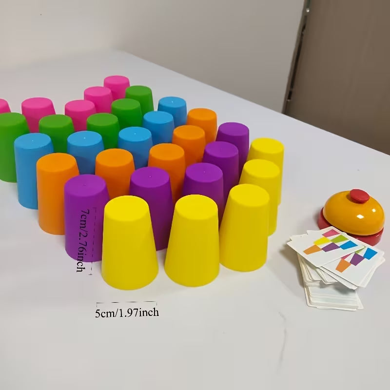 30-Piece Family Game Night Quick Stack Cup Set