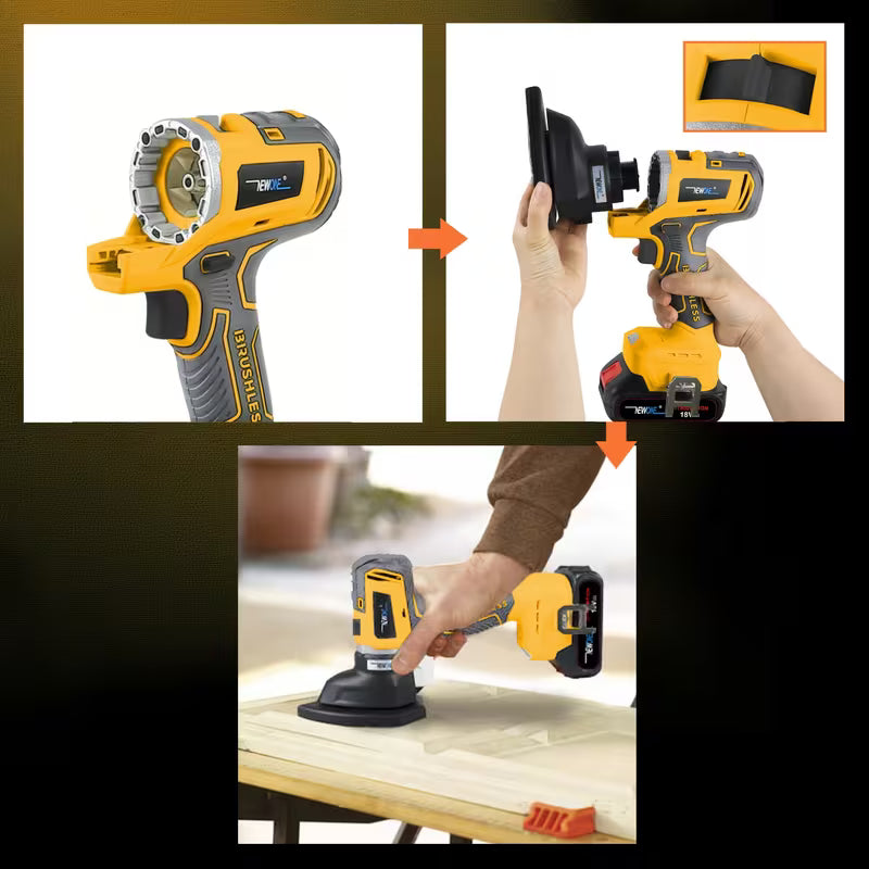 Brushless Power Tool Combo Kit 18V/20V MAX Lithium-Ion Cordless 12-Tool Combo Kit Impact Driver