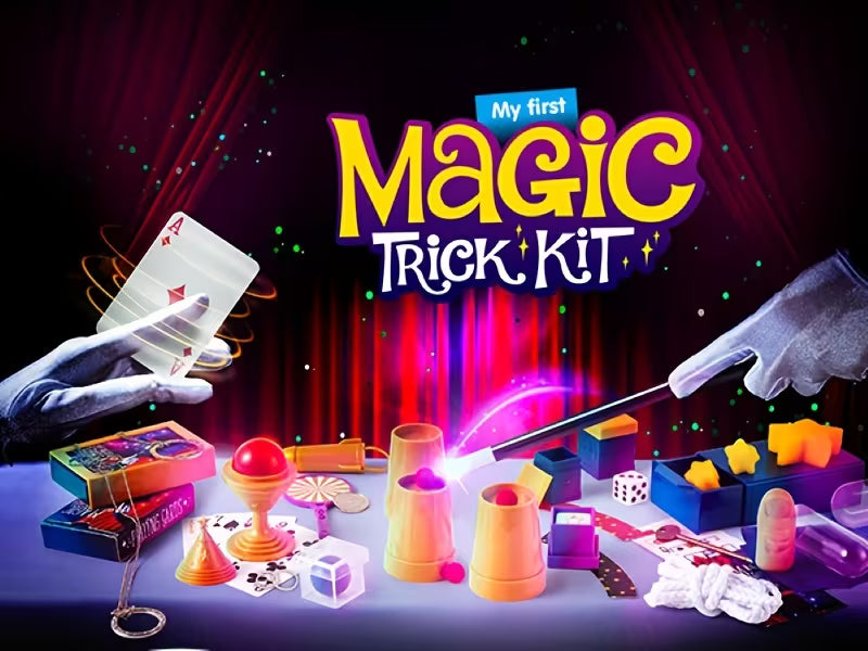 SYNCFUN 180+ Magic Trick Set Toy for Kids