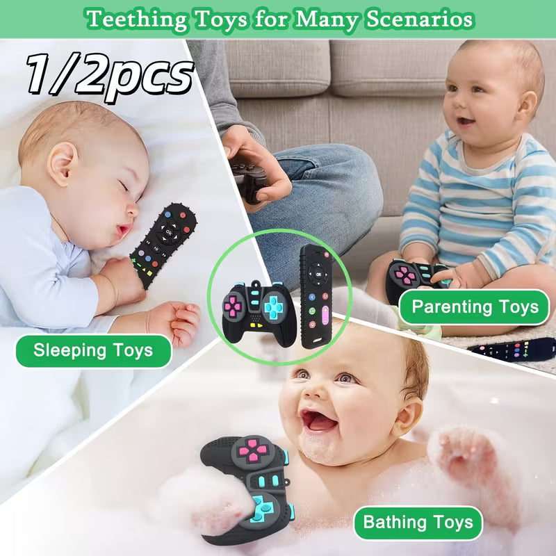 1/2-Piece Pack Baby Teething Toy Silicone
