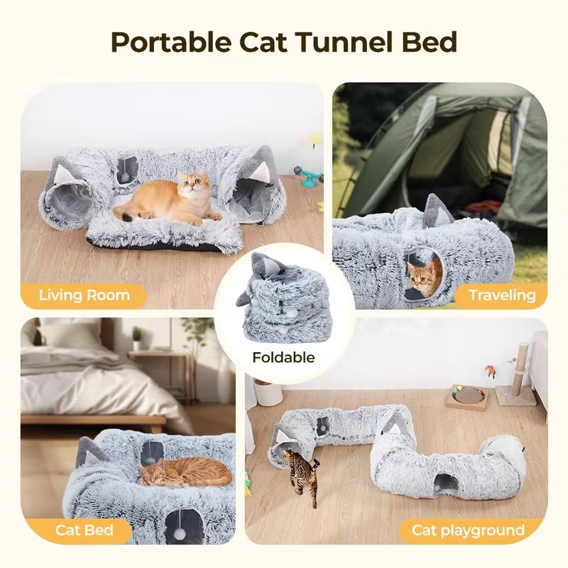 Extra Large Cat Tunnel Bed
