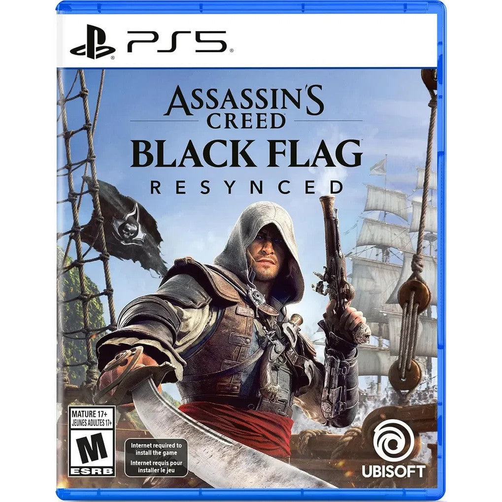 Assassin's Creed Black Flag Resynced PS5 Brand New Game (2026, Black