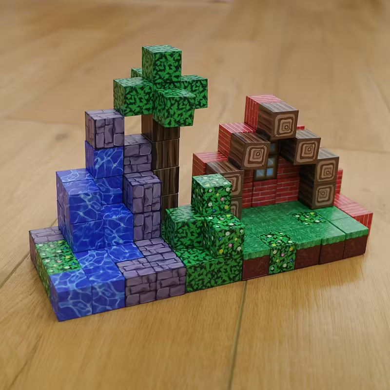 30/50/100-Piece Magnetic Building Blocks Set