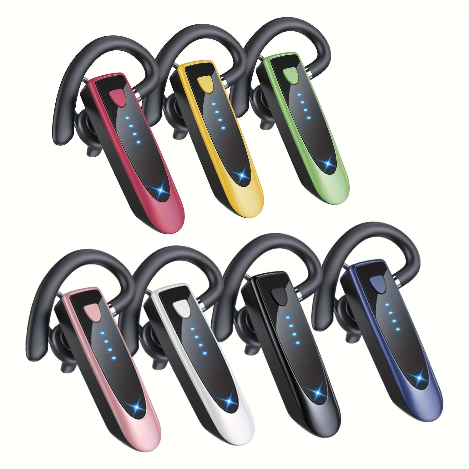 29Hrs Music Time Wireless Headset, 180Hrs Long Standby Time Built