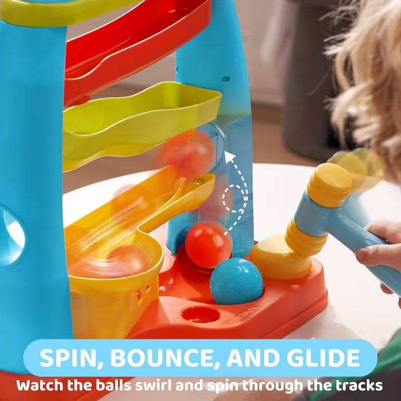 Toy for Toddlers Featuring a Ball Drop