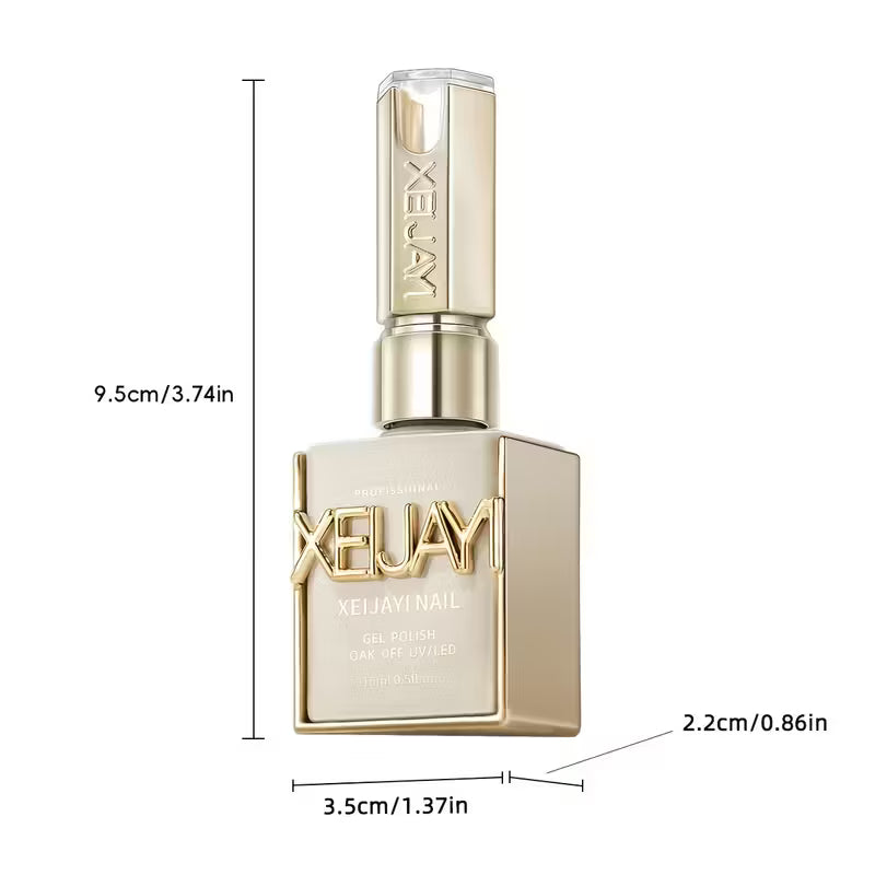 XEIJAYI 5pcs/set 15ml New Popular Nail Gel Semi Permanent Nail Art Soaking LED Nail Salon DIY