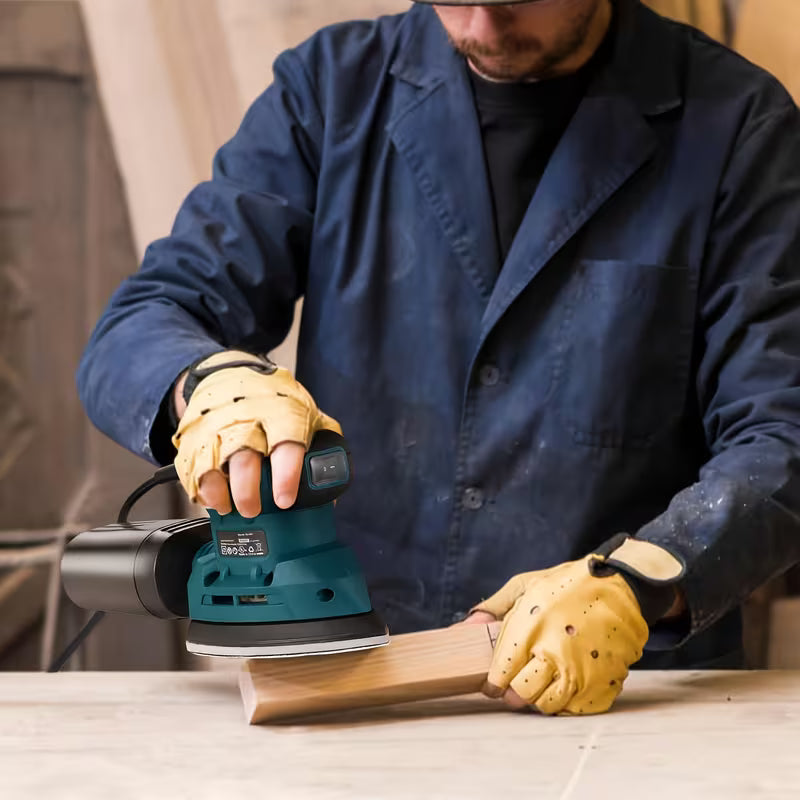 DLS03A Electric Hand Sander & Grinder, 130W Detail Sander Power Tool, Up to 13200RPM