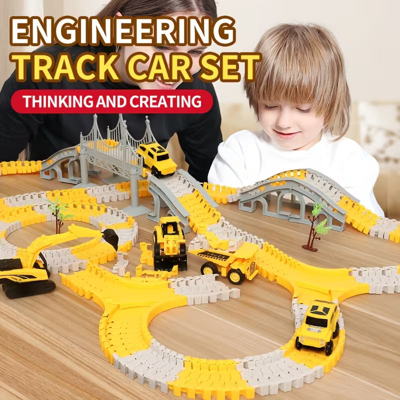 Tong Li Kids' Versatile Track Car Toys