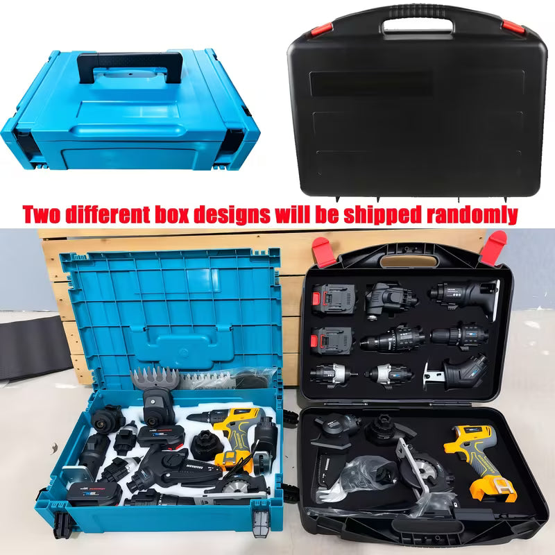 12in 1 Brushless Power Tool Combo Kit 18V MAX Lithium-Ion Cordless Tool Combo Kit Impact Driver